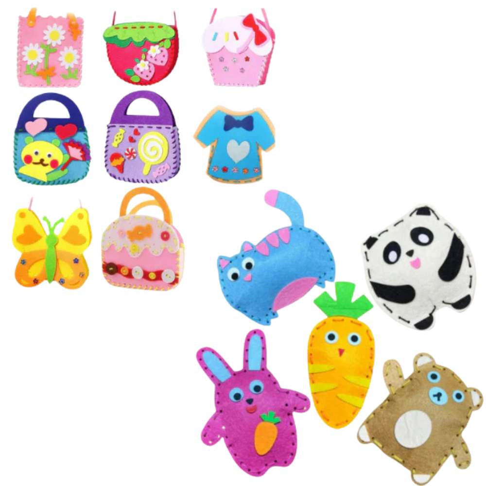 Kit de Couture Enfants | Kit d’Activités et Loisirs Créatifs Débutants