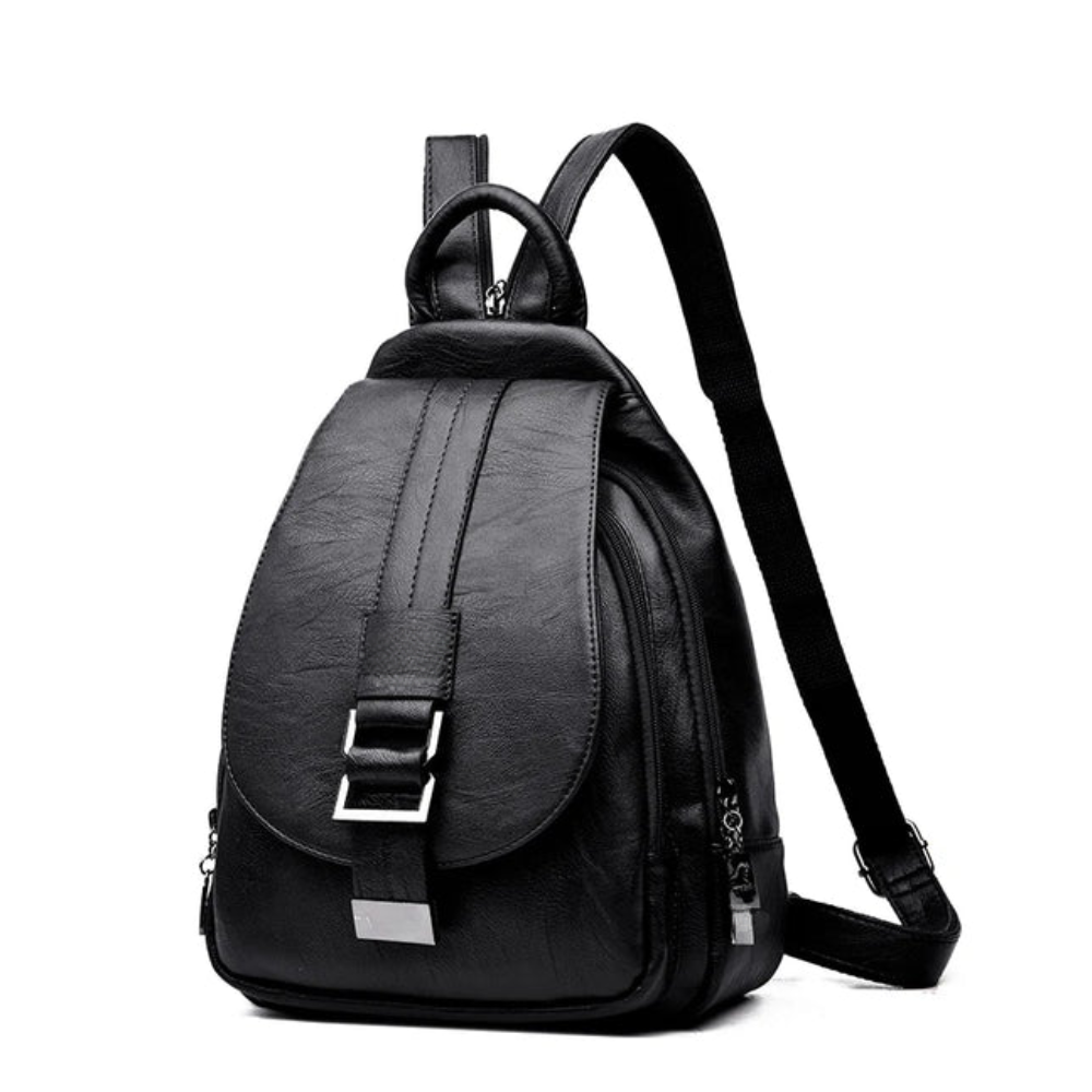 Sac à Dos Minimaliste en Cuir Végan pour Femme | Léger & Élégant