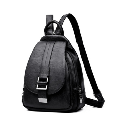 Sac à Dos Minimaliste en Cuir Végan pour Femme | Léger & Élégant