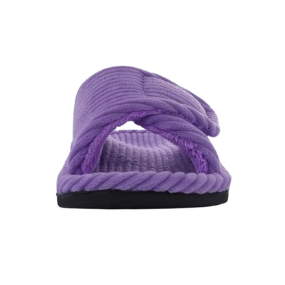 Chaussons Femme en Maille Côtelée Douce | Confort Légèr