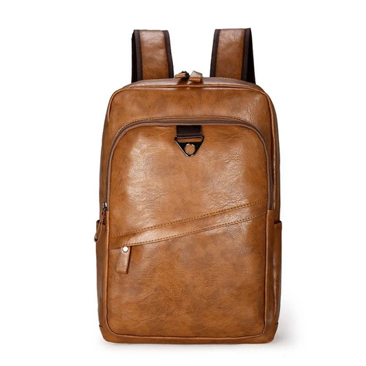 Sac à Dos Homme en Similicuir pour Ordinateur Portable | Moderne, Élégant